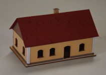 61,05 x 39,05 x 34,1 mm Z60097 - Z - Ländliches Haus 3 - Bausatz